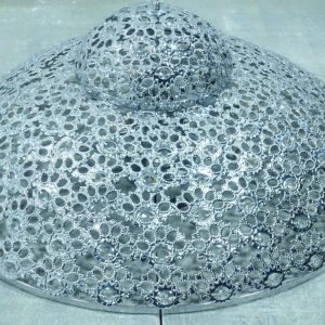 Plafondlamp zilver Tes 90cm