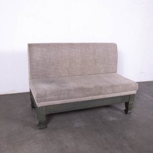 Horecabank Abby grijs 130cm