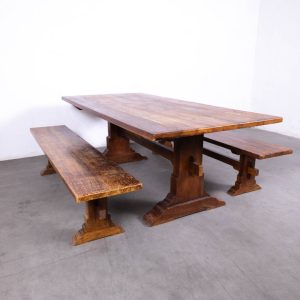 Horecaset Hopper 2 banken 1 tafel