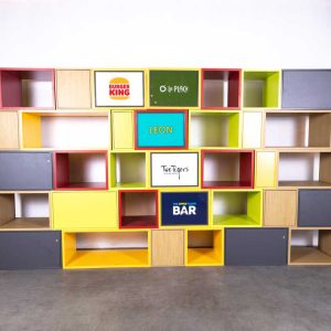 Kastenwand Leon 443x225cm