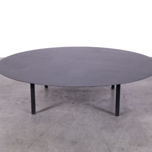 Salontafel Lorena zwart 120cm rond