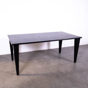 Stamtafel Anna zwart 180x100cm