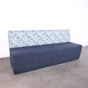Wandbank Palm blauw 200cm