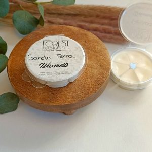 Waxmelts gerookt hout bergamot leer